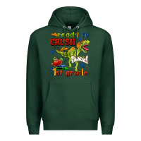 Sports Green ready to crush 1st grade Premium Hoodie - BundleAndBundleShop