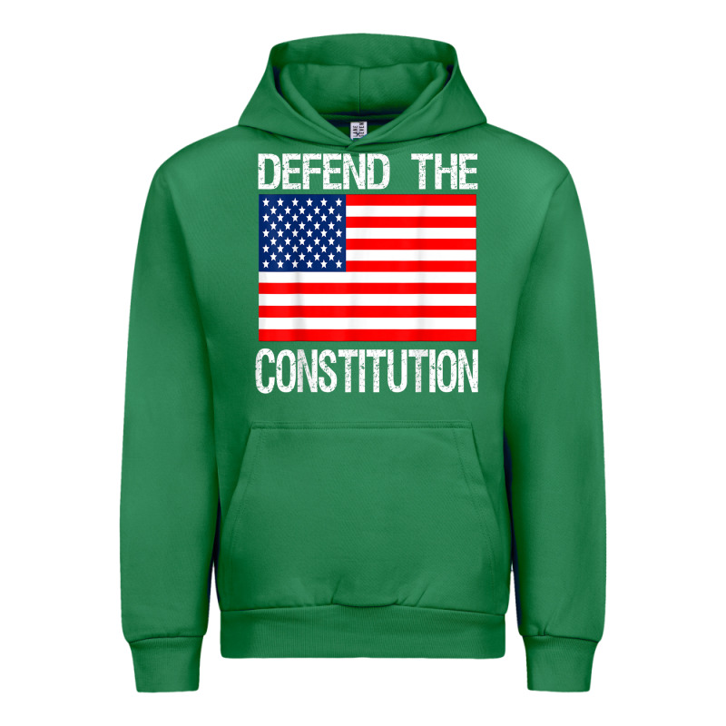 Defend The Constitution Us Political Protest Tee Urban Hoodie by minhPixels | Teevron