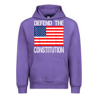Tulip Defend the Constitution US Political Protest Tee Urban Hoodie - minhPixels