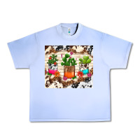Grape Ice cowhide succulent Urban Heavy Tee - TumblerDesignByShophia