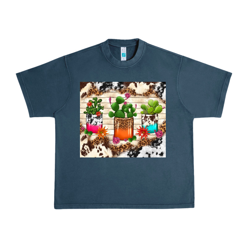 Cowhide Succulent Urban Heavy Tee by TumblerDesignByShophia | Teevron