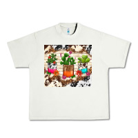 Pistachio cowhide succulent Urban Heavy Tee - TumblerDesignByShophia