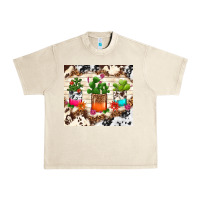 Sandshell cowhide succulent Urban Heavy Tee - TumblerDesignByShophia