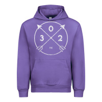 Tulip Delaware Area Code 302 State Pride Souvenir Gift Arrow Urban Hoodie - minhPixels