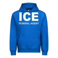 Cobalt ICE Federal Agent Halloween Costume Police Immigration Shirt Urban Hoodie - minhPixels