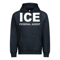 Navy ICE Federal Agent Halloween Costume Police Immigration Shirt Urban Hoodie - minhPixels
