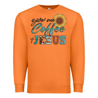 Carrot give me coffee and jesus Premium Sweatshirt - Artiststas