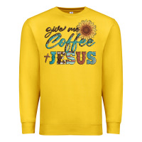Lemon give me coffee and jesus Premium Sweatshirt - Artiststas