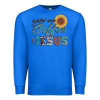 True Royal give me coffee and jesus Premium Sweatshirt - Artiststas