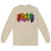 Mushroom Equal rights Long Sleeve Tee - CowGirlArtShop