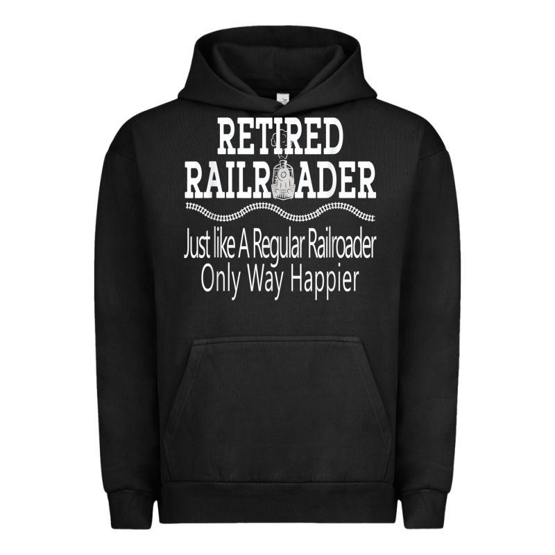 Mens Railroad Retirement Gifts For Men Urban Hoodie by minhPixels | Teevron