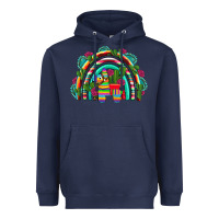 Navy mexican pinata rainbow Heavyweight Hoodie - Artiststas