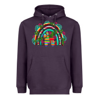 Plum mexican pinata rainbow Heavyweight Hoodie - Artiststas