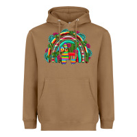 Toasted Coconut mexican pinata rainbow Heavyweight Hoodie - Artiststas
