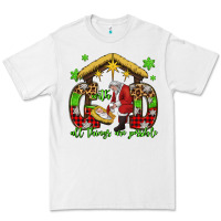 White with god all things are possible santa baby jesus Premium Tee - Jasminsmagicworld
