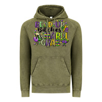 Vintage Olive bead up bitches its mardi gras Vintage Hoodie - CowGirlArtShop