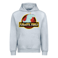 Heather Grey Furaffic Forld Urban Hoodie - minhPixels