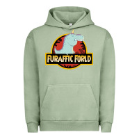 Pigment Oil Green Furaffic Forld Urban Hoodie - minhPixels