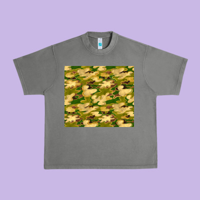 Camouflage With Glitter Urban Heavy Tee Designed By Tumblerdesignbyshophia