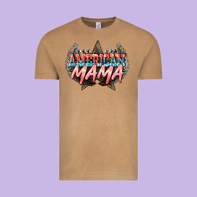 American Mama 4th Of July Vintage Tee Designed By Howdyjamesfarm
