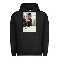 Pigment Black Home Alone Alternative Poster Art Movie Large (1) Classic . Urban Hoodie - minhPixels