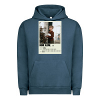 Pigment Midnight Navy Home Alone Alternative Poster Art Movie Large (1) Classic . Urban Hoodie - minhPixels