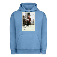 Pigment Pebble Blue Home Alone Alternative Poster Art Movie Large (1) Classic . Urban Hoodie - minhPixels