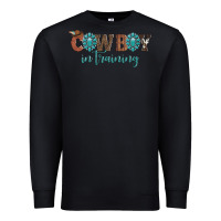 Black cowboy in training Premium Sweatshirt - Artiststas