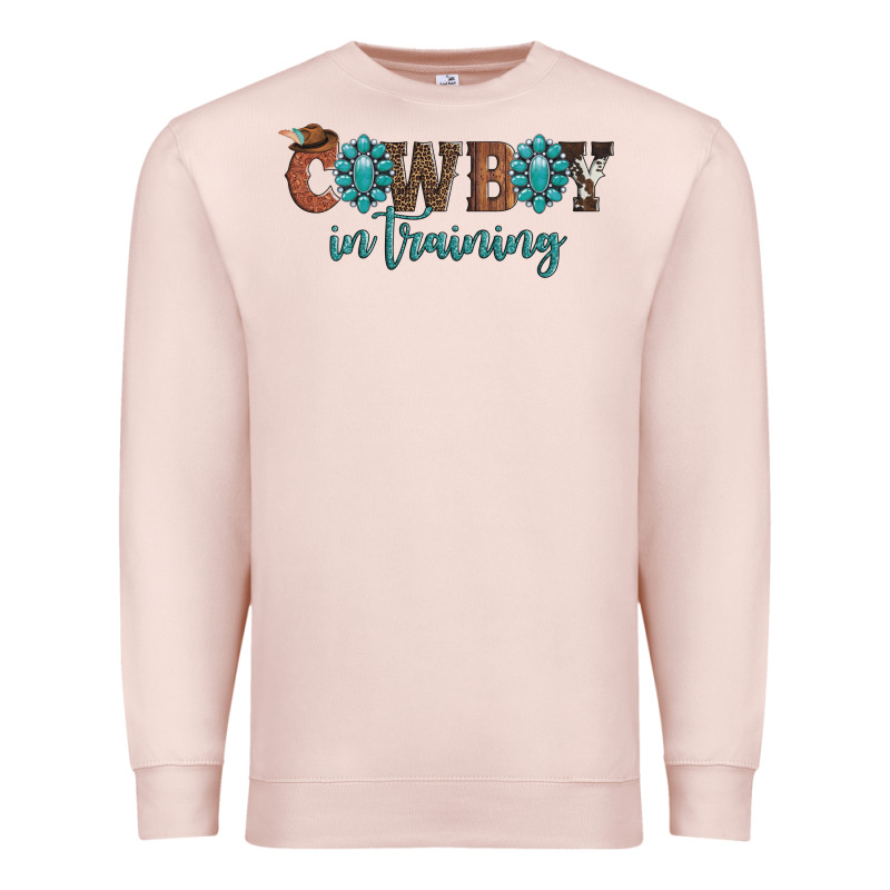 Cowboy In Training Premium Sweatshirt by Artiststas | Teevron