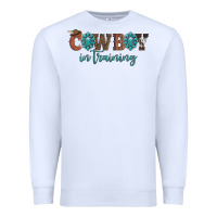 White cowboy in training Premium Sweatshirt - Artiststas