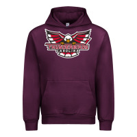 Mauve Wine carolina thunderbirds Urban Hoodie - minhPixels
