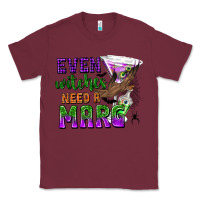 Burgundy Even Witches Need a Marg Classic Tee - texasbilliewilder