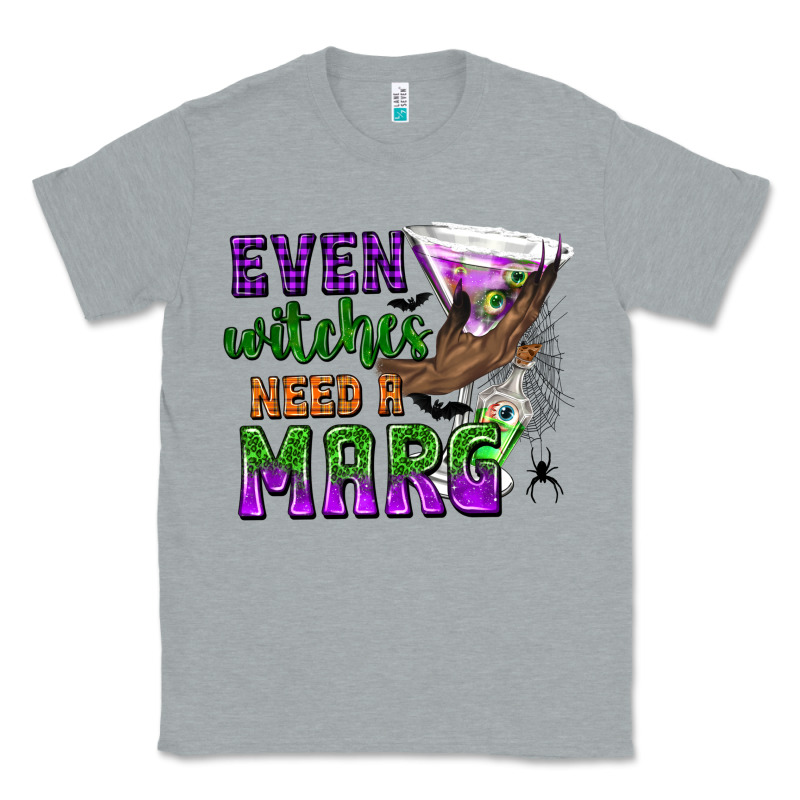 Even Witches Need A Marg Classic Tee by texasbilliewilder | Teevron