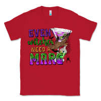 Red Even Witches Need a Marg Classic Tee - texasbilliewilder