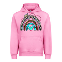 Fuchsia Pink race rainbow Urban Hoodie - AdoDesignShop