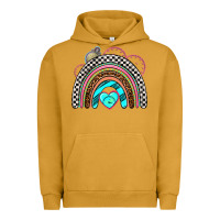 Pigment Peanut Butter race rainbow Urban Hoodie - AdoDesignShop