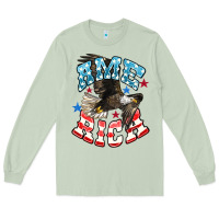 Matcha American Eagle Long Sleeve Tee - HowdyJamesFarm