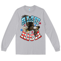 Moon Dust American Eagle Long Sleeve Tee - HowdyJamesFarm