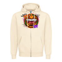 Sandshell brite me Zipper Hoodie - CowhideDigitalArt