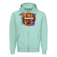 Seafoam brite me Zipper Hoodie - CowhideDigitalArt