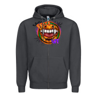 Smoke brite me Zipper Hoodie - CowhideDigitalArt