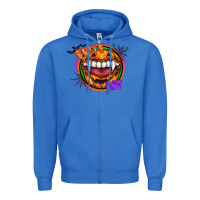 True Royal brite me Zipper Hoodie - CowhideDigitalArt