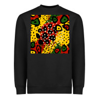Black african colors pattern Heavyweight Sweatshirt - BundleAndBundleShop