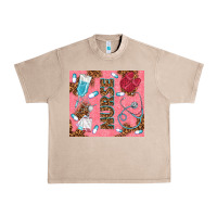 French Oak pink glitter nurse Urban Heavy Tee - TumblerDesignByShophia