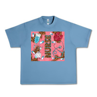 Pebble Blue pink glitter nurse Urban Heavy Tee - TumblerDesignByShophia