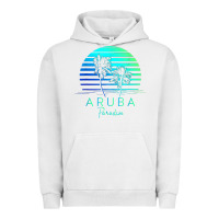 Pigment Lunar Rock Vintage Aruba Beach Tropical Vibes Vacation Souvenir Gift Urban Hoodie - minhPixels