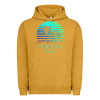 Pigment Peanut Butter Vintage Aruba Beach Tropical Vibes Vacation Souvenir Gift Urban Hoodie - minhPixels