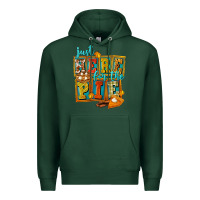 Sports Green Just Here For The Pie Premium Hoodie - FaDigitalArtStudio
