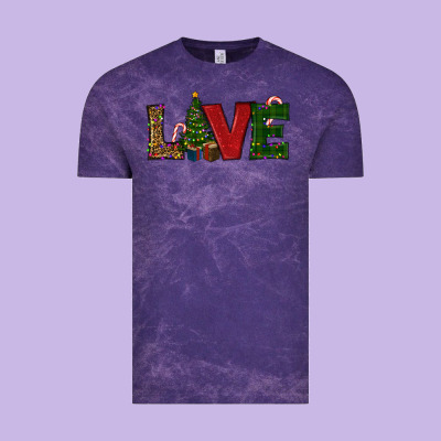 Christmas Tree Love Vintage Tee Designed By Ranaportraitstore