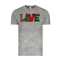 Cloud Rock Christmas Tree Love Vintage Tee - RanaPortraitStore